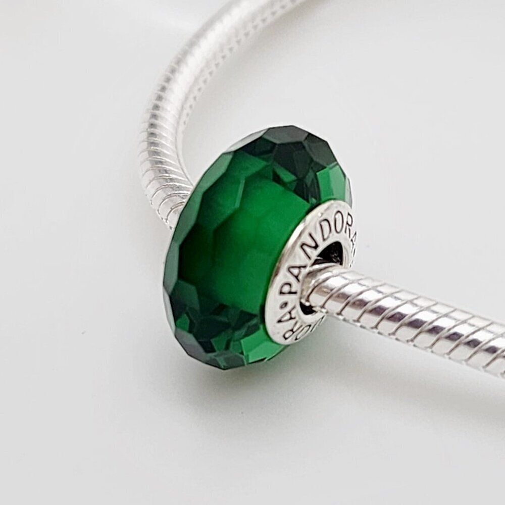 Pandora Green Murano Glass Bead Charm
